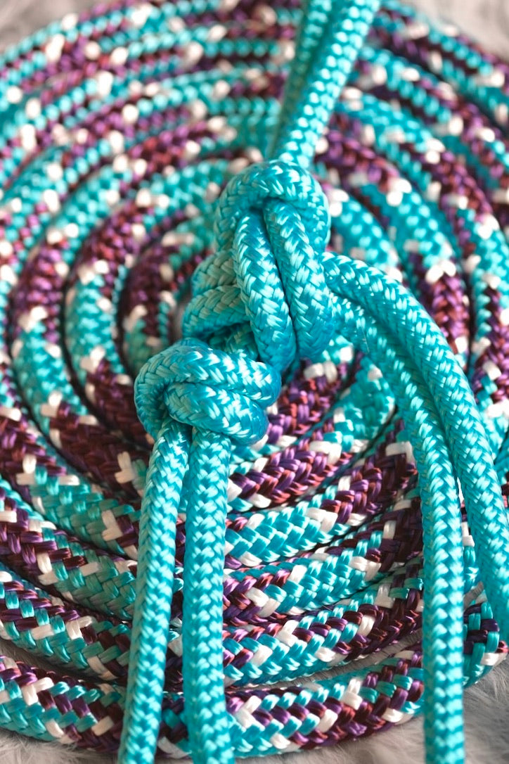 Halo Overlay Halter - "LAGOON X MIRAGE"