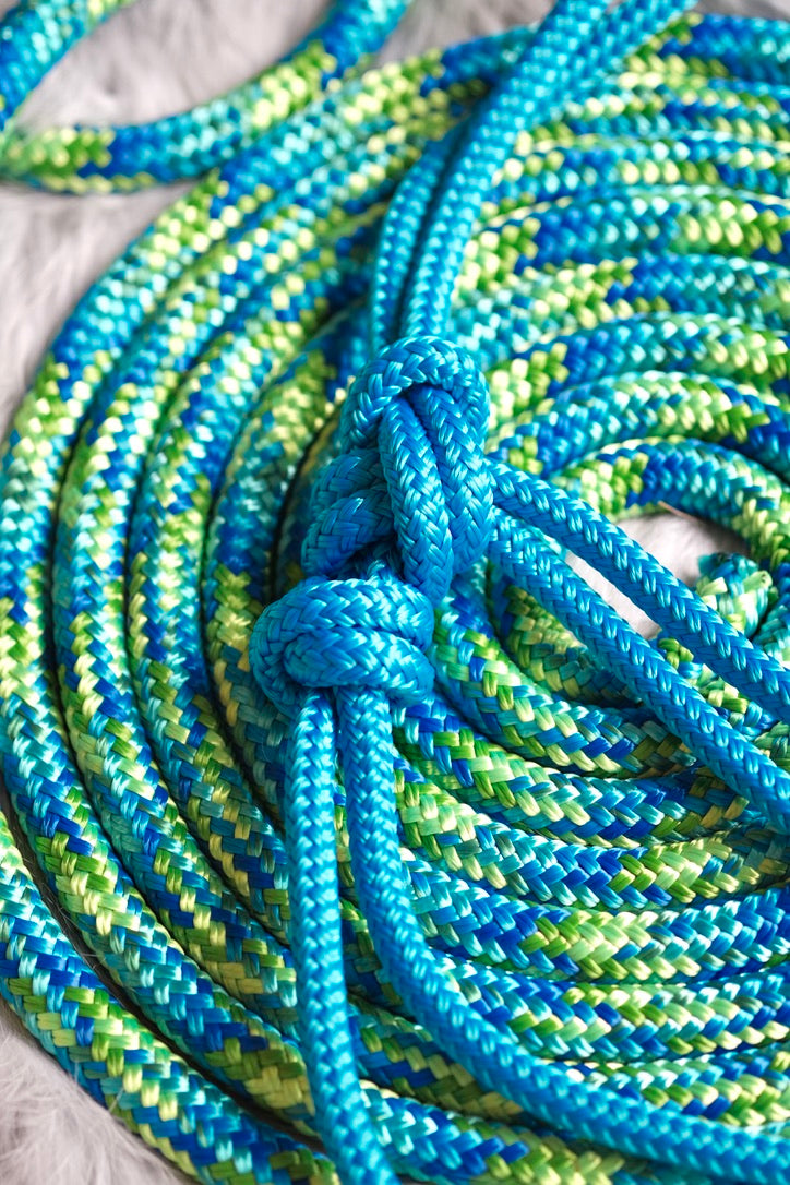 Overlay Halter - "CARIBBEAN X IGUANA"