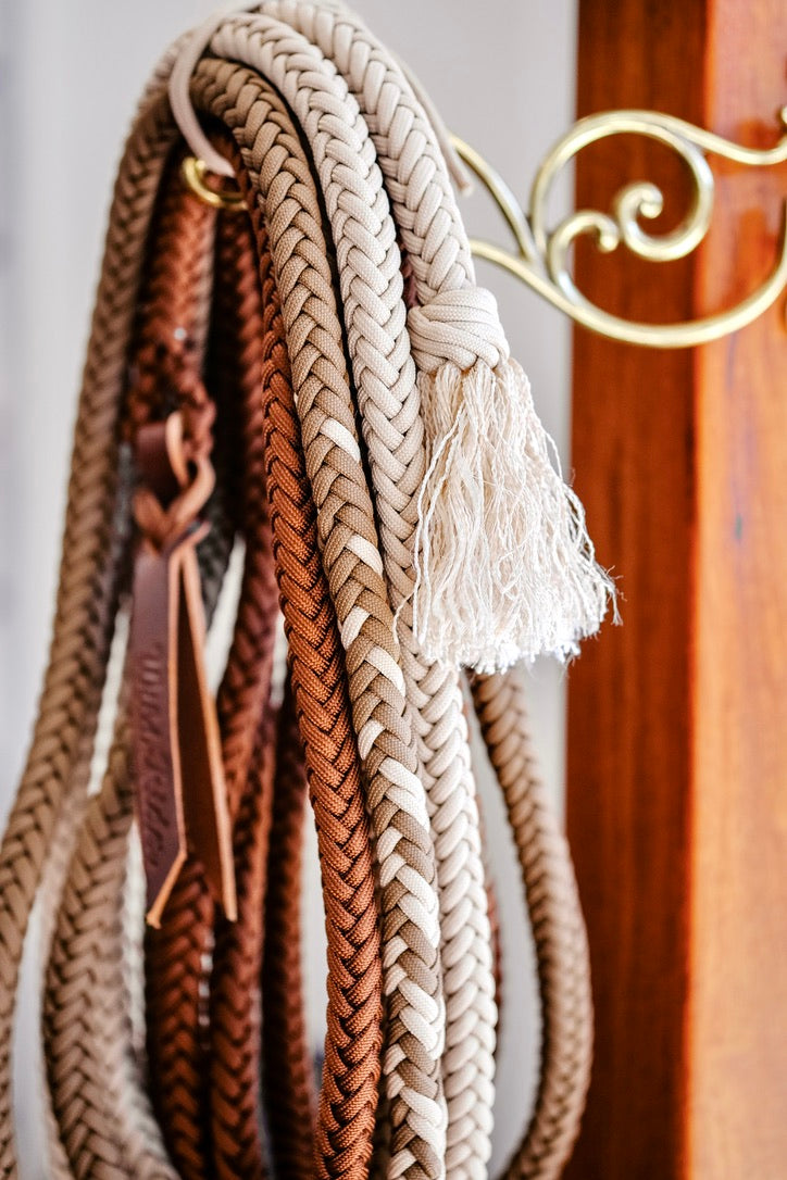 Ombré Paracord Mecate, "Aruna", 8 Strand