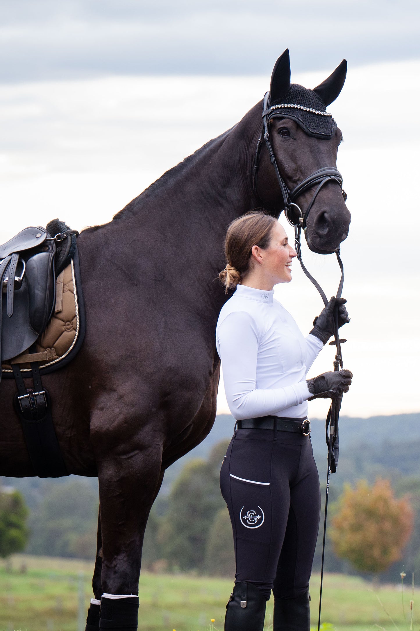 Long Sleeve Paradigm Design Base Layer: Winter White