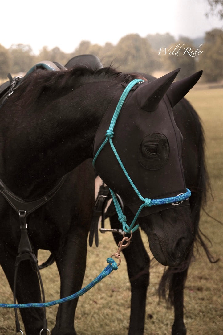 Halo Overlay Halter - "LAGOON X OASIS"