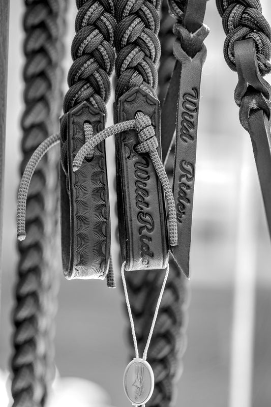 Flat Braided Split Reins - Custom