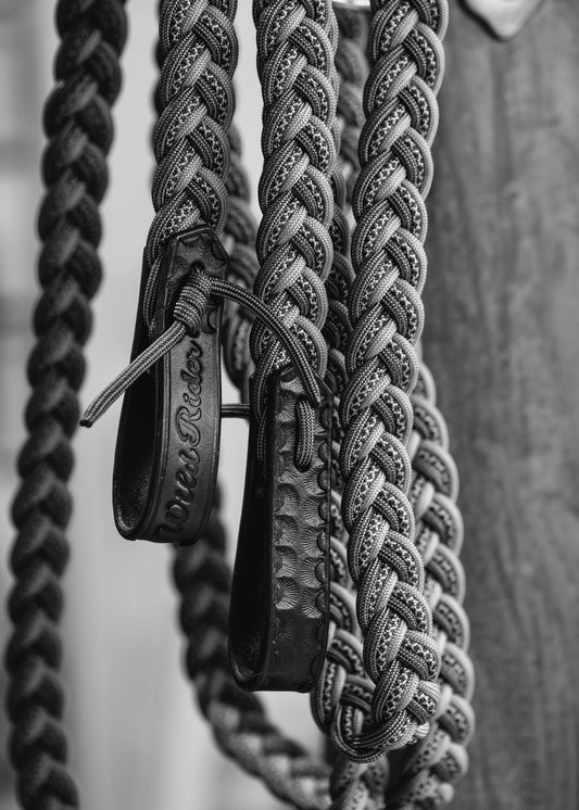 Flat Braided Joined Reins - CUSTOM