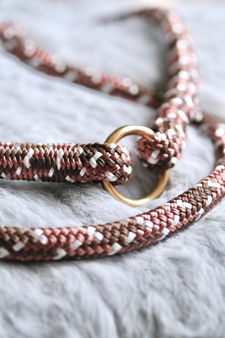 Halo Neck Rope - "COCONUT ROUGH"