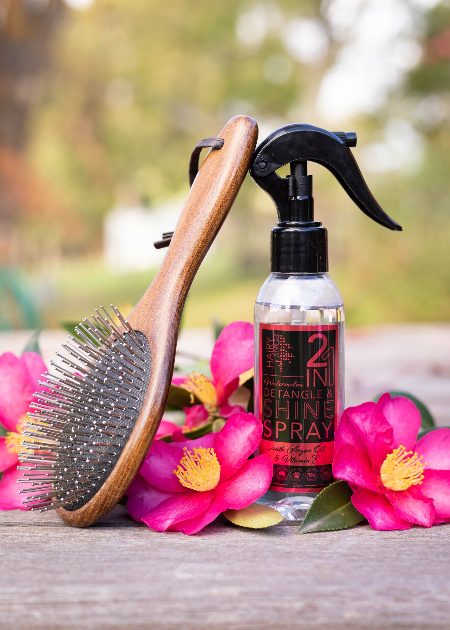 2 in 1 Detangle & Shine Spray - Watermelon