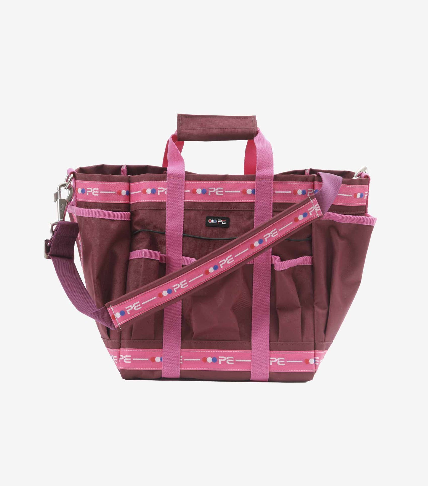 Grooming Kit Bag - Wine & Fuchsia