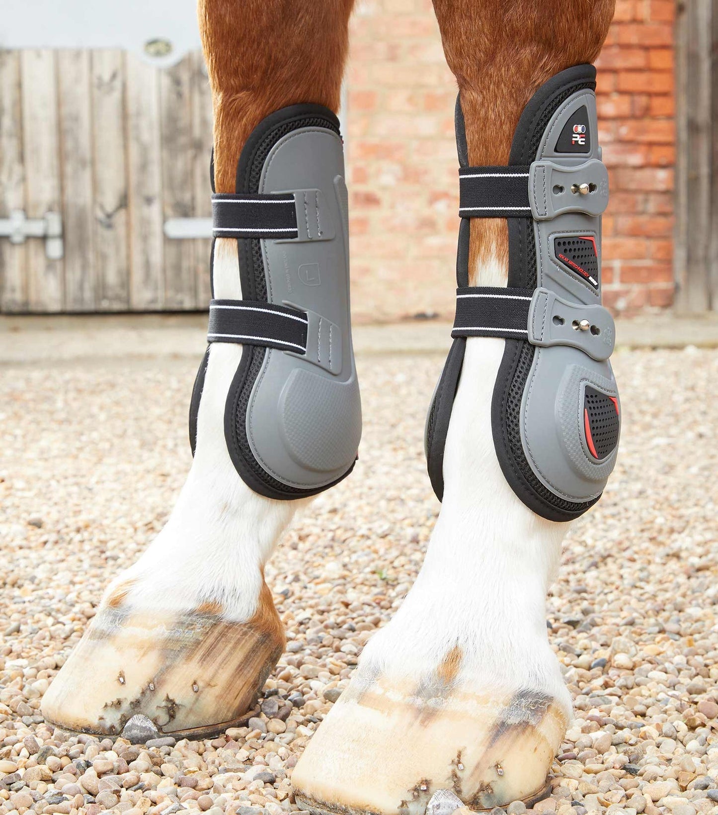 Kevlar Airtechnology Tendon Boots - Grey