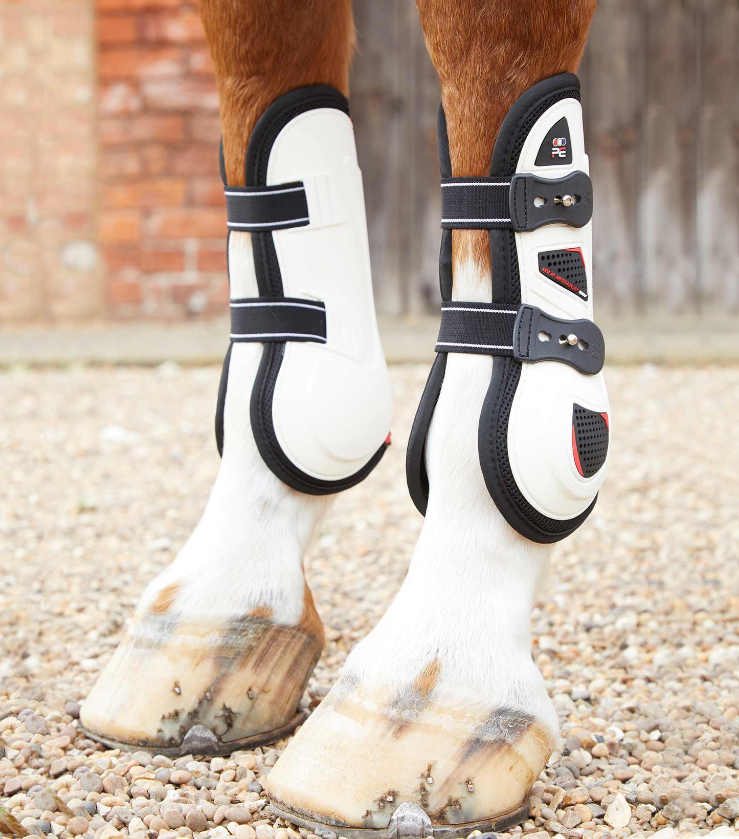Kevlar Airtechnology Tendon Boots - White