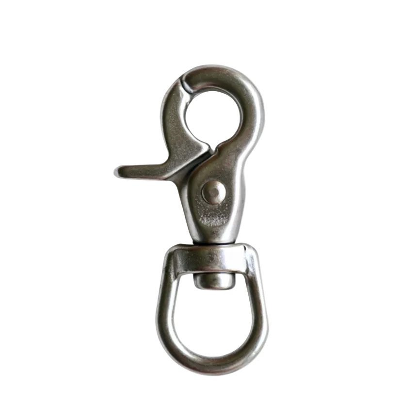 Stainless Scissor Snap - Round Eye