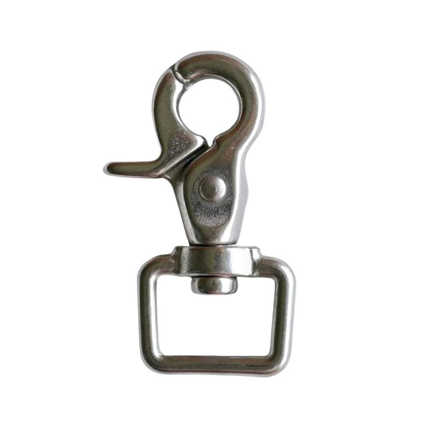 Stainless Scissor Snap - Square Eye