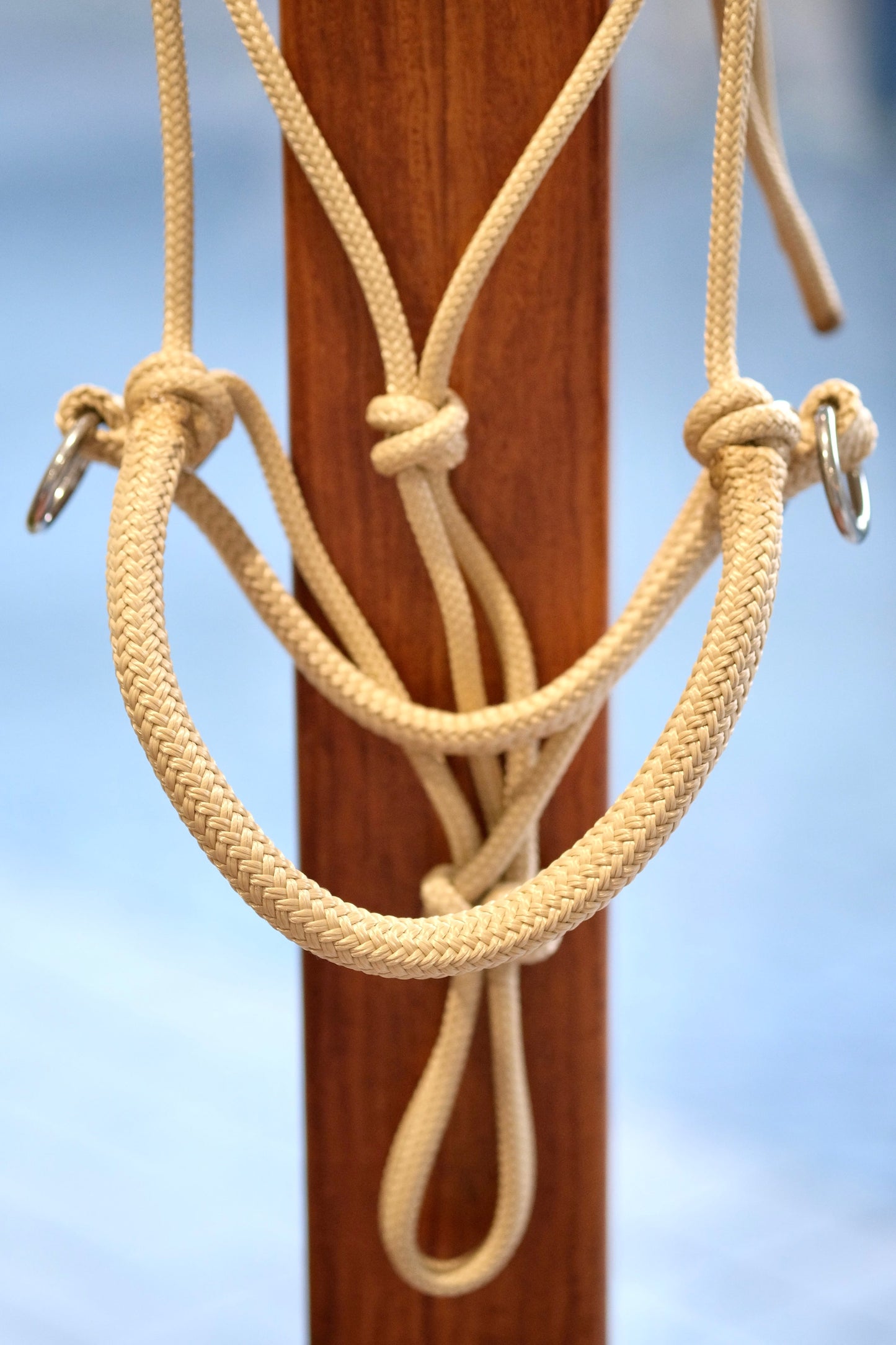 Justin HALO Bitless Riding Rope Halter - with overlay