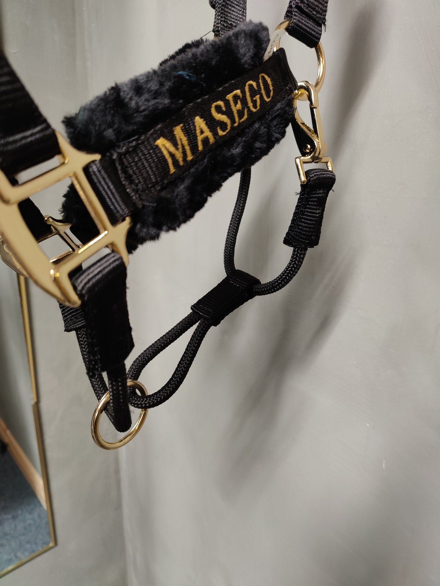 Ivy halter - black/black - MASEGO horsewear