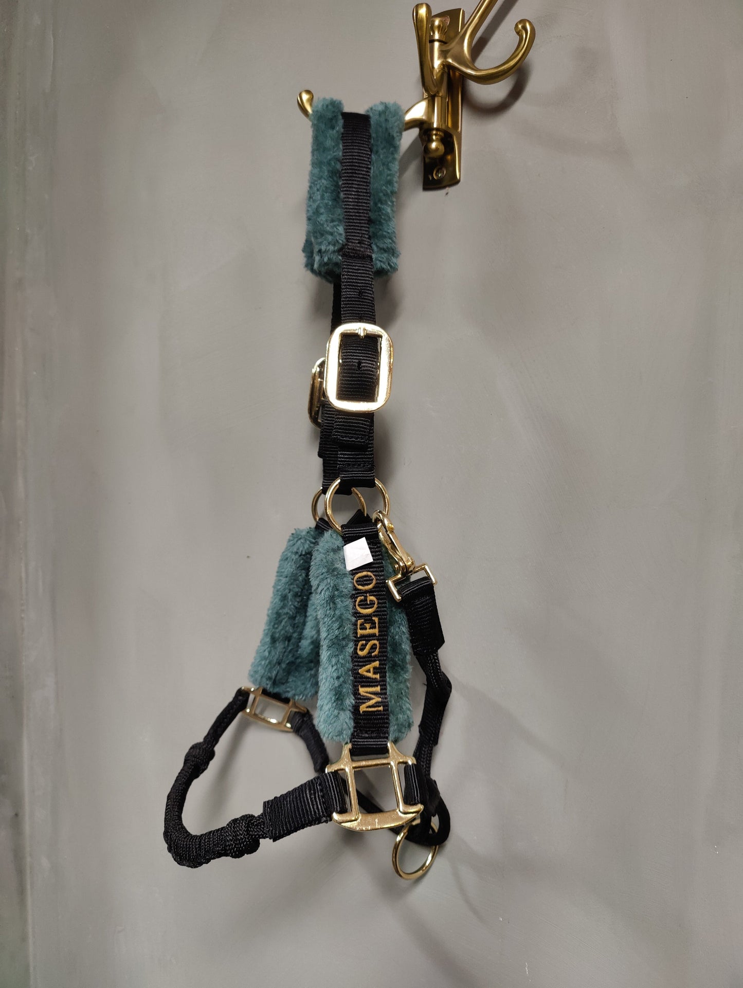 Ivy halter - black/grey - MASEGO horsewear