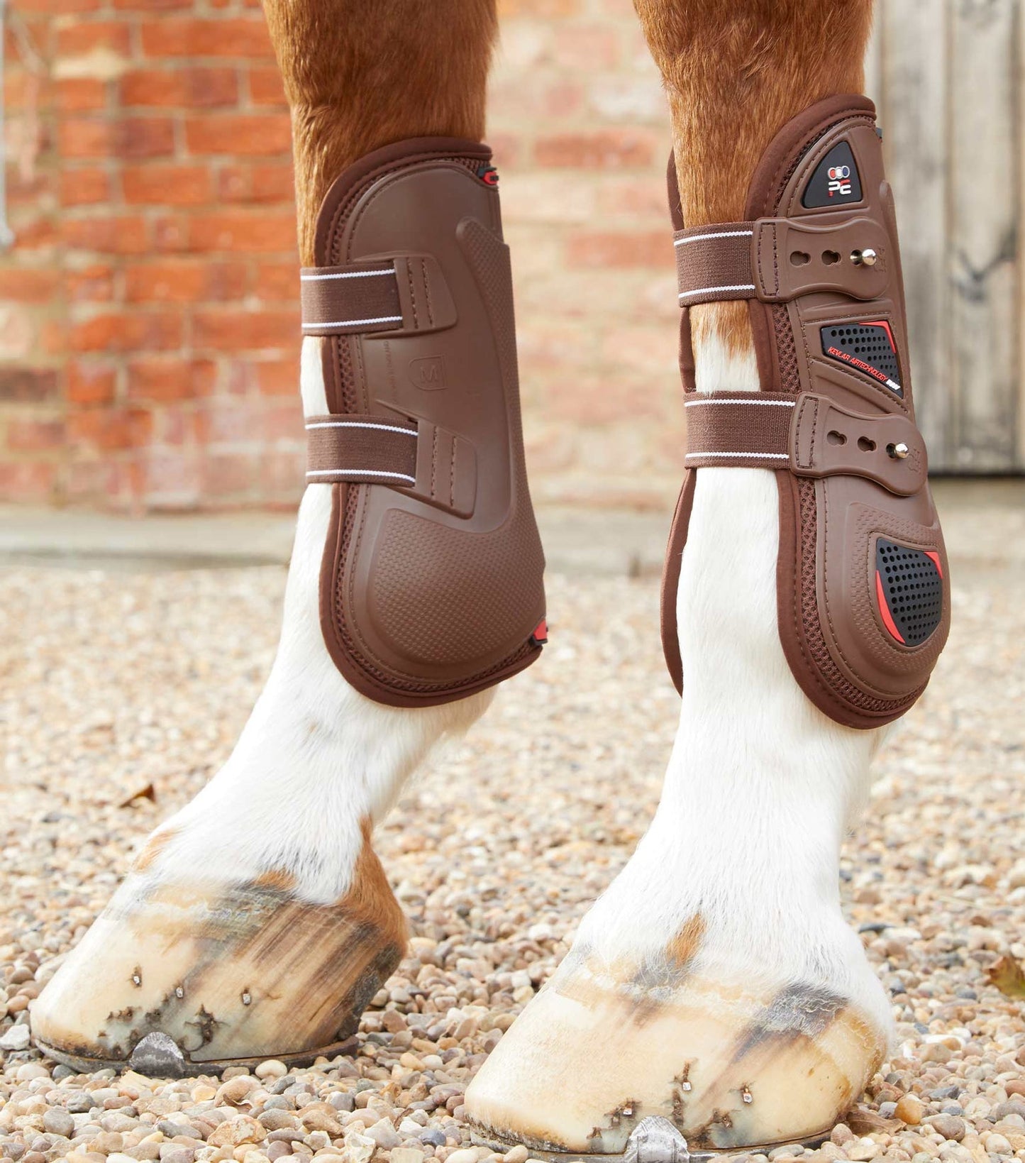 Kevlar Airtechnology Tendon Boots - Brown