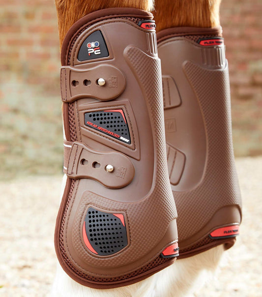 Kevlar Airtechnology Tendon Boots - Brown