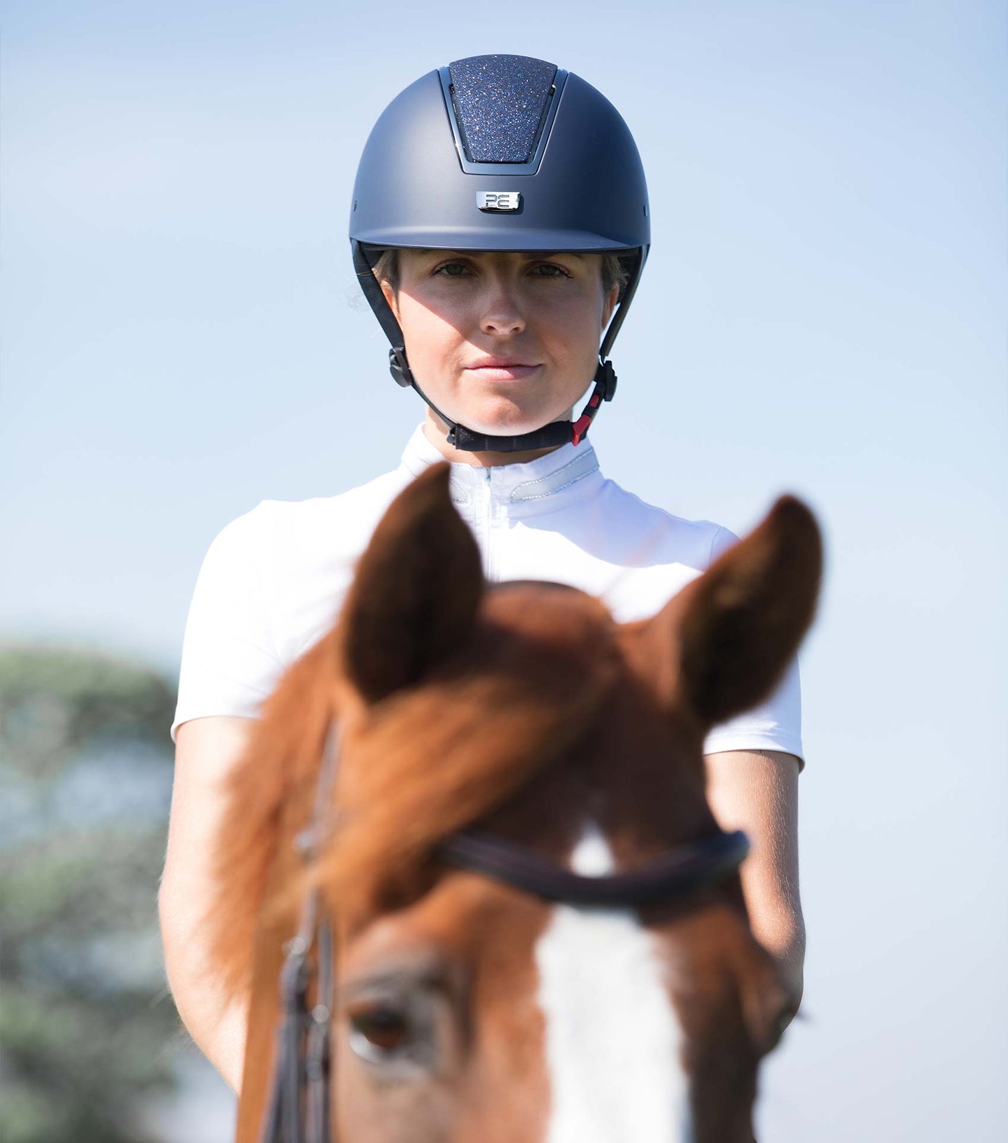 Odyssey Horse Riding Helmet - Navy