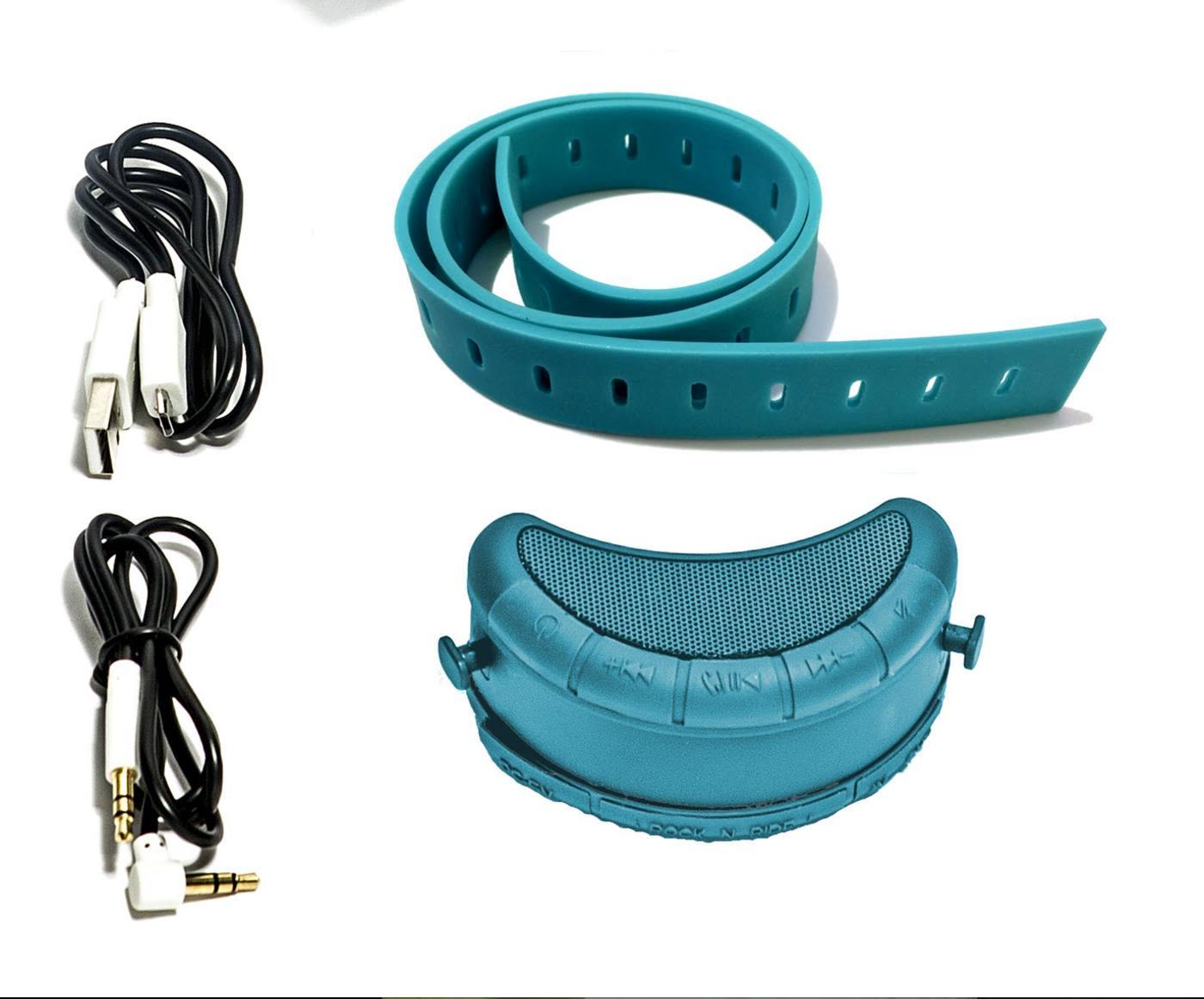 Wild Rider I Rock N Ride Bluetooth Speaker blue turquoise brown