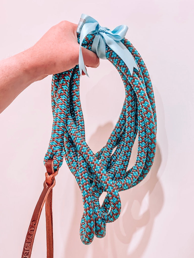 Design Your Own Lead Rope - "KINGFISHER"