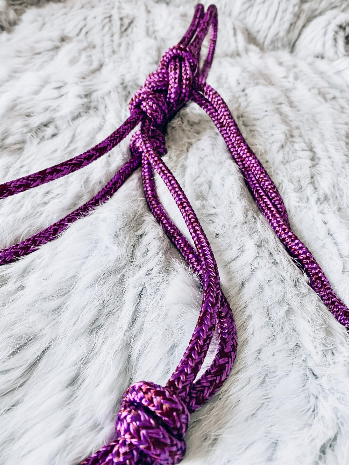 Halo 4 Knot Halter - "SANGRIA"