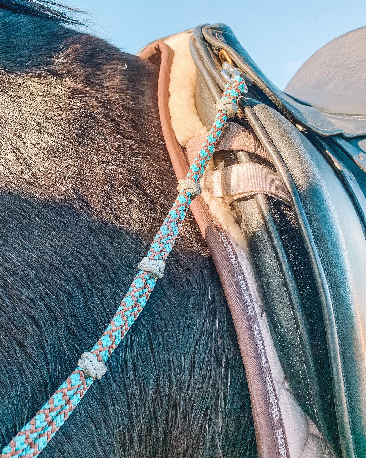 Neck Rope Saddle Strap - matching