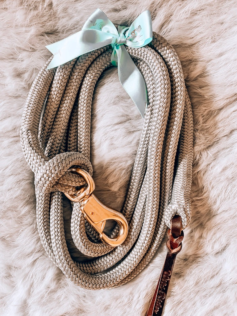 Design Your Own Lead Rope - "MOONSTONE"