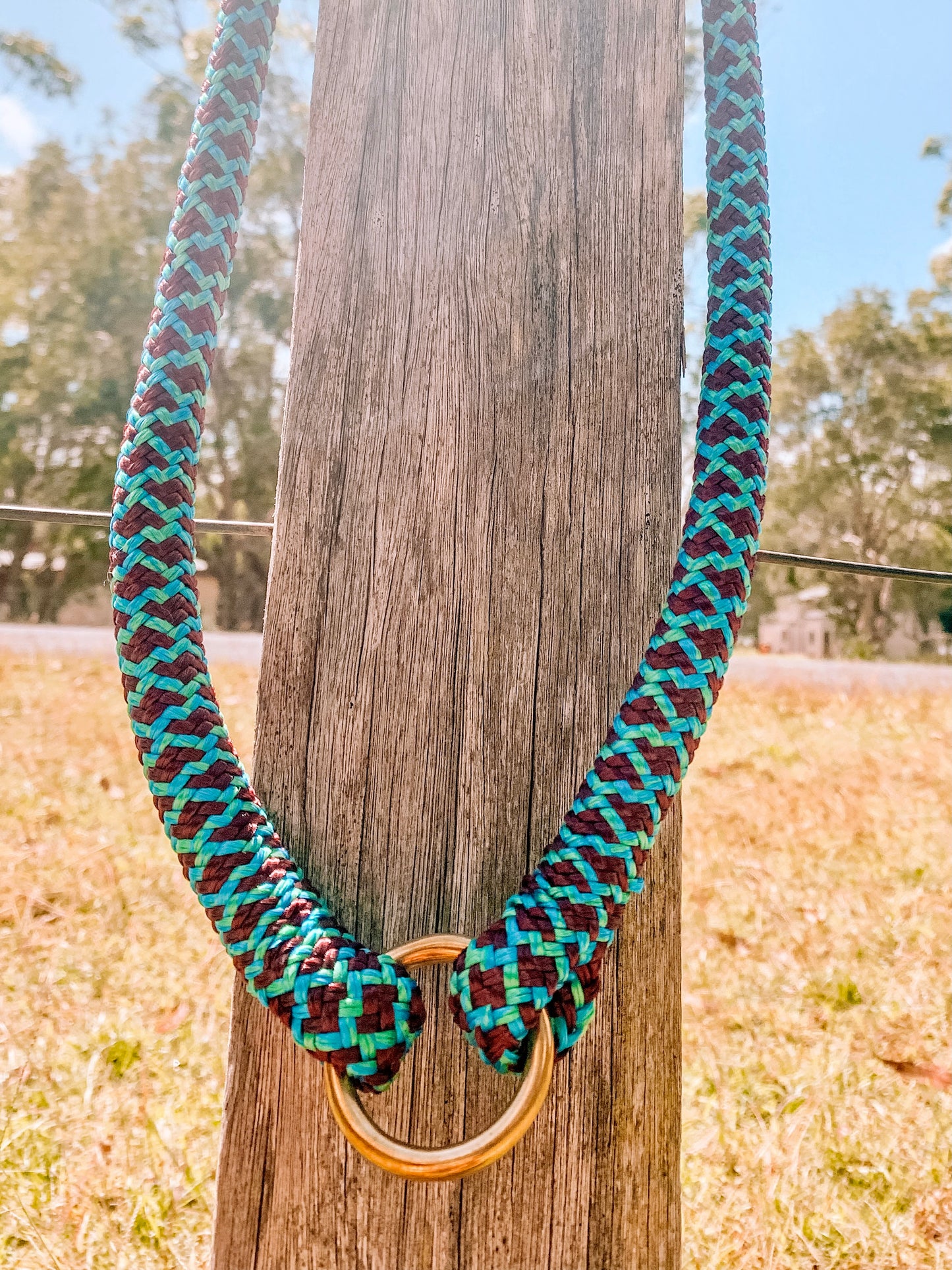 Halo Neck Rope - "Peacock" freeshipping - Wild Rider