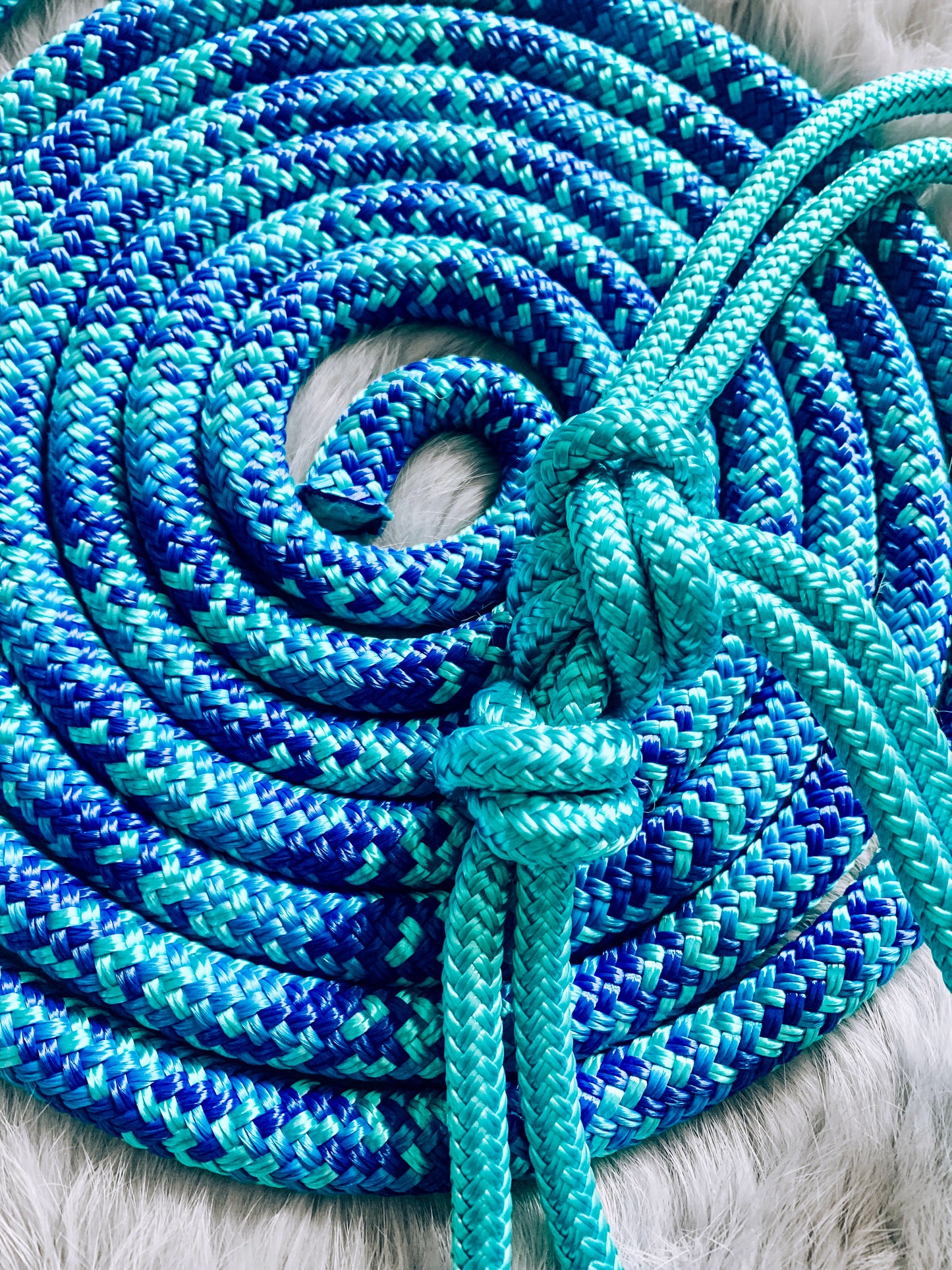Halo Overlay Halter - "LAGOON X OASIS"