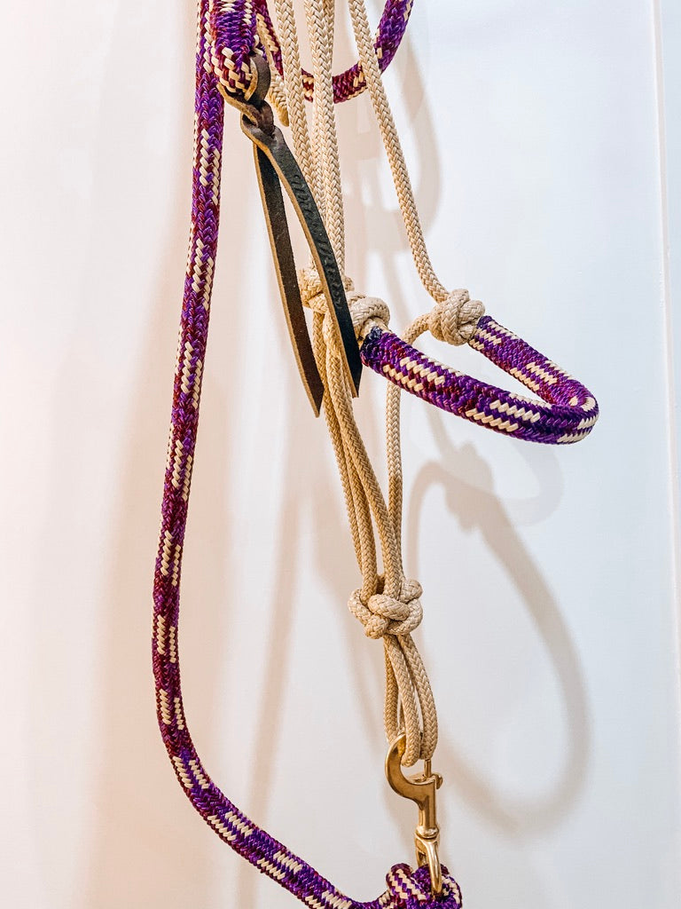 Overlay Halter - "SAND CASTLE X HUMMINGBIRD"