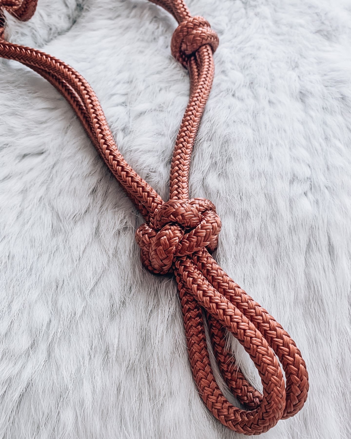 Overlay Halter - "ROSE GOLD X SAHARA"