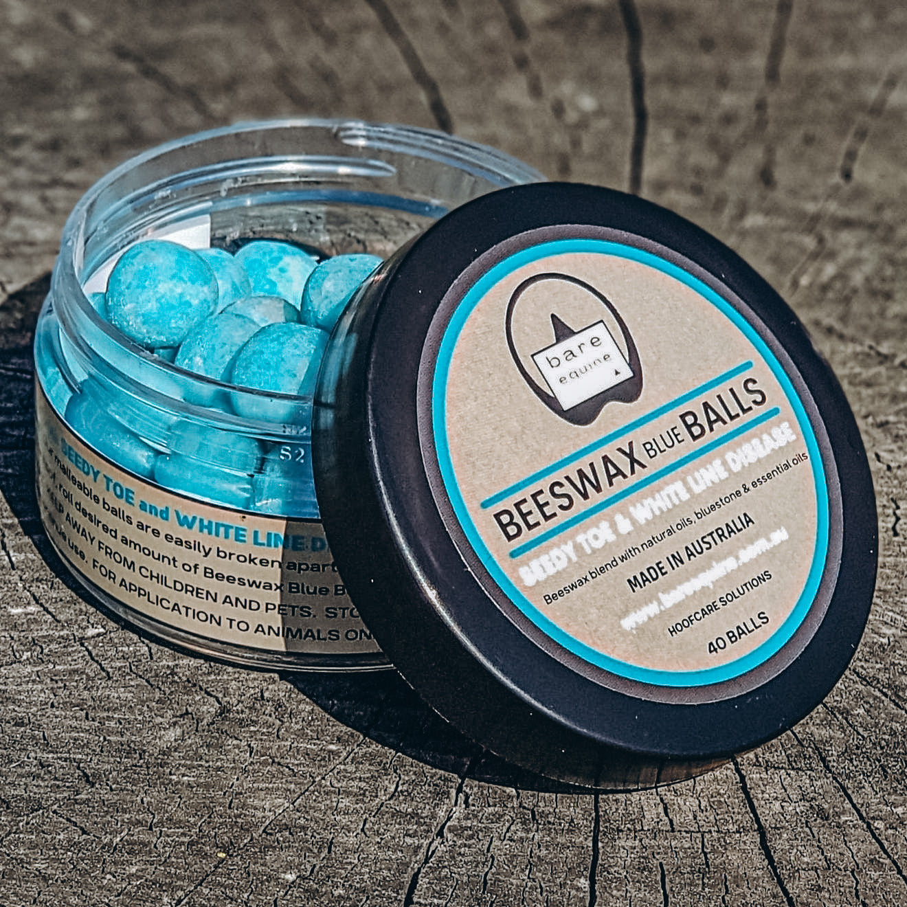 Beeswax Blue Balls - Seedy Toe and White Line Disease freeshipping - Wild Rider