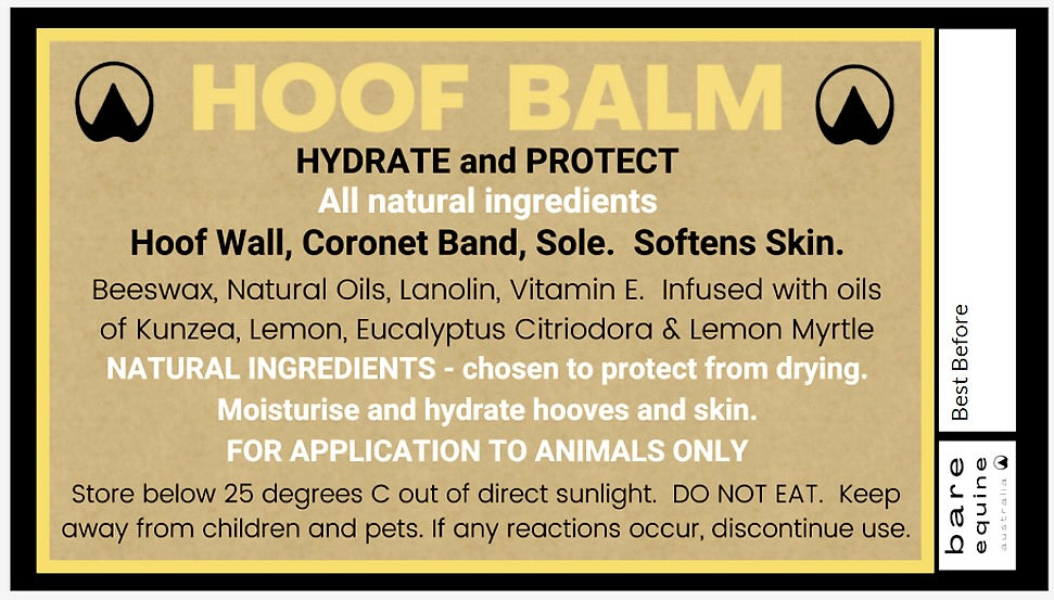 Hoof Balm - Hydrate and Protect freeshipping - Wild Rider