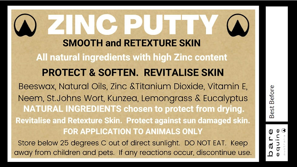 Zinc Putty - Greasy Heel and Skin Ailments freeshipping - Wild Rider