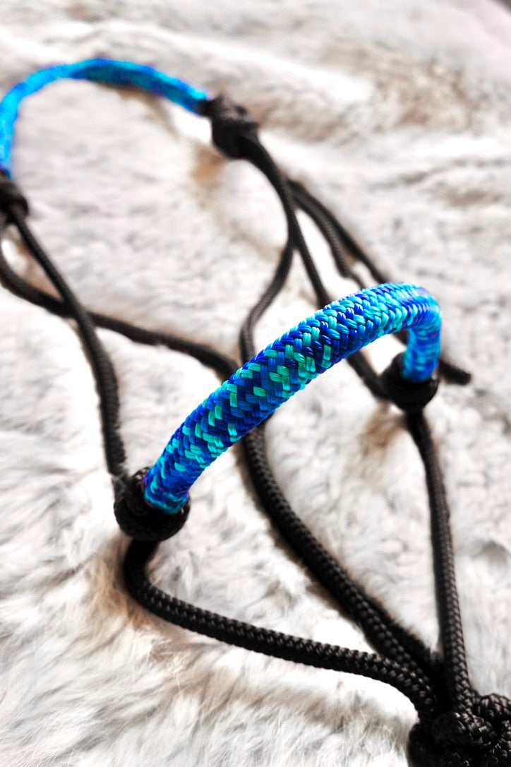 Overlay Halter - "BLACK BASALT X OASIS"