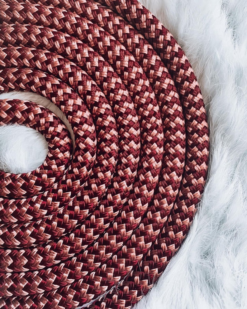 Halo Overlay Halter - "CARMINE X SAHARA"