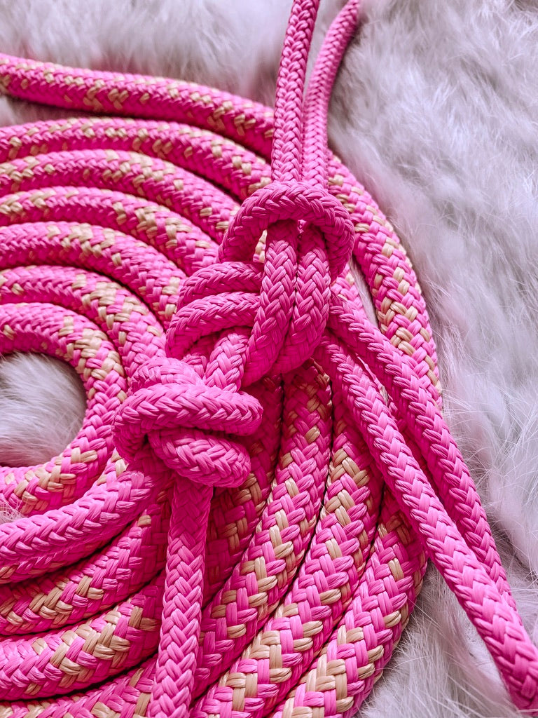 Halo Overlay Halter - "FLAMINGO X BAHAMA"
