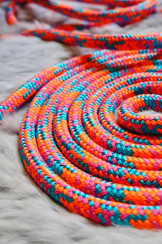 Split Reins - Tie ons  - "CHAMELEON"