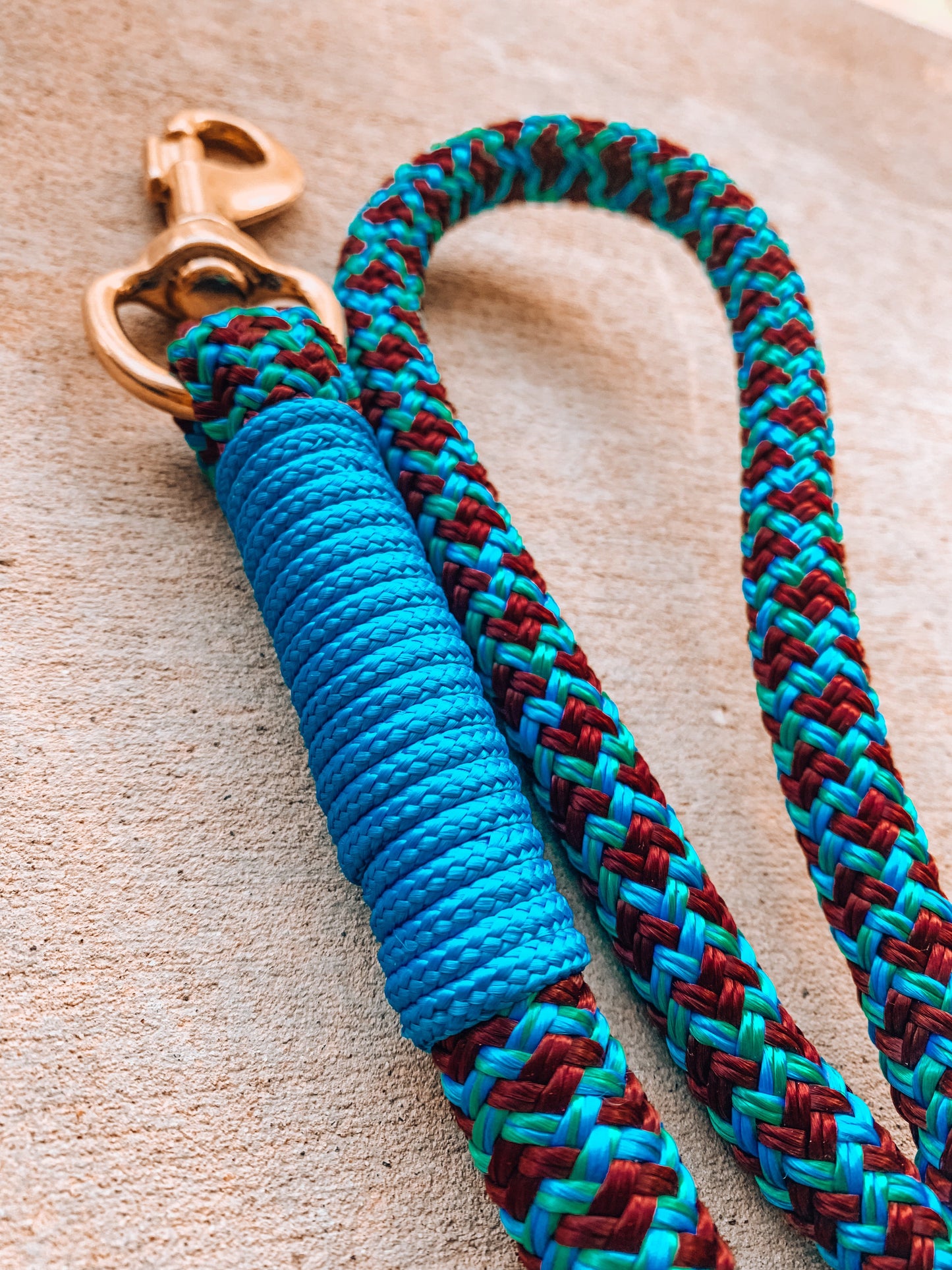 Deluxe Dog Lead - "Peacock" freeshipping - Wild Rider