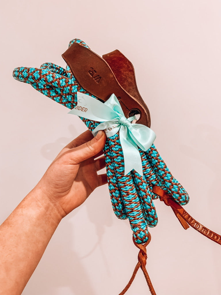 Split Reins - Tie ons - "STARDUST"