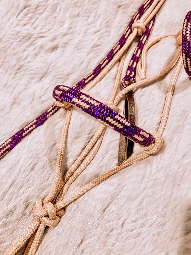 Overlay Halter - "SAND CASTLE X HUMMINGBIRD"