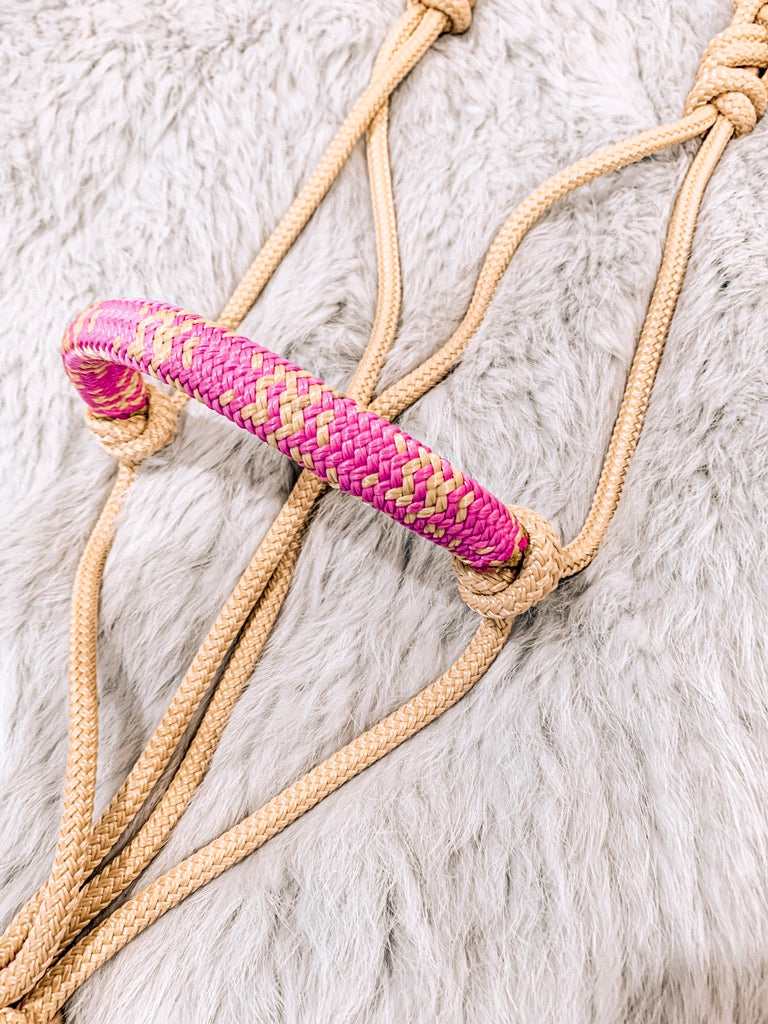 Overlay Halter - "SAND CASTLE X BAHAMA"