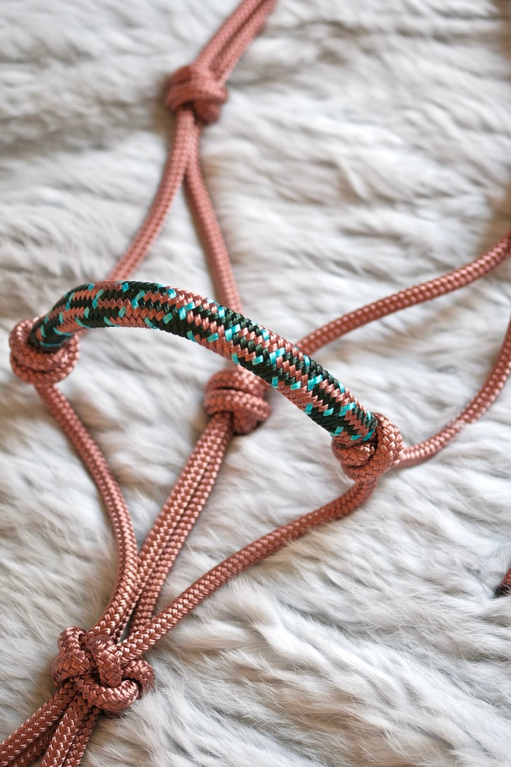 Halo Overlay Halter - "ROSE GOLD X KOOKABURRA"