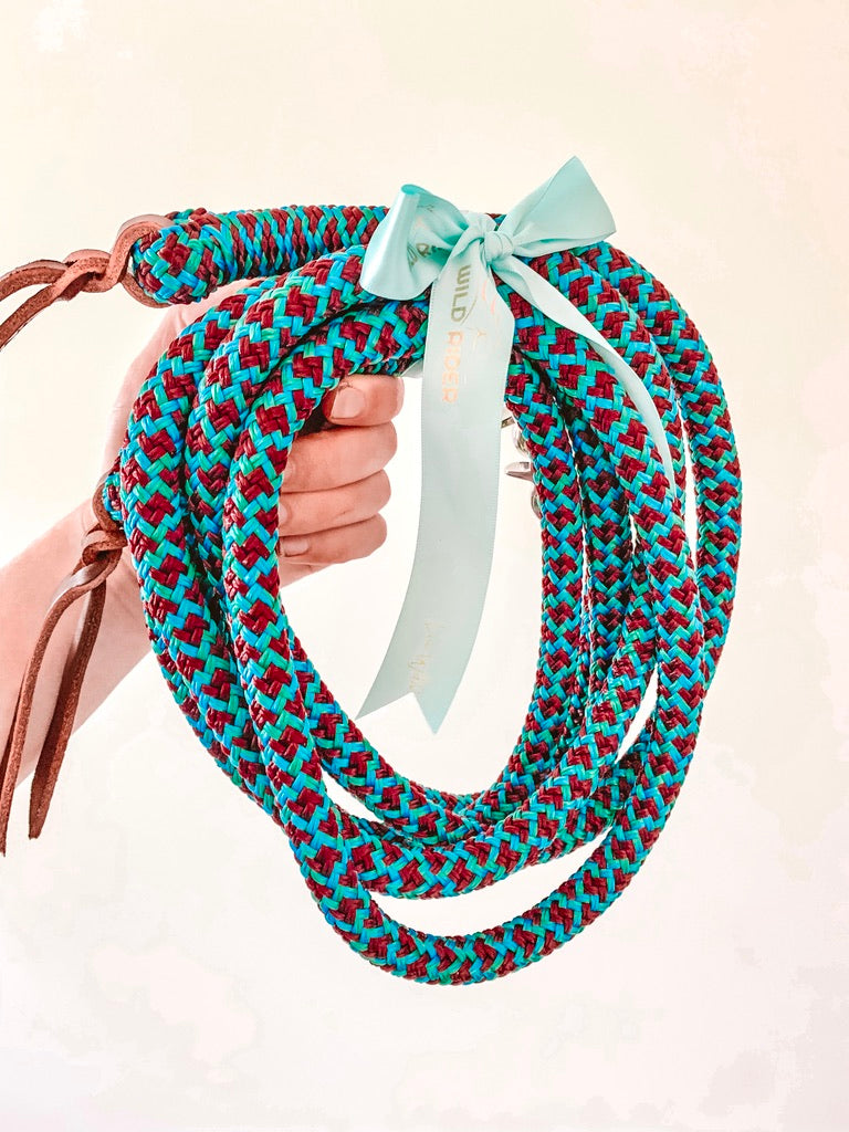 Split Reins - Clip ons- "MOONSTONE"