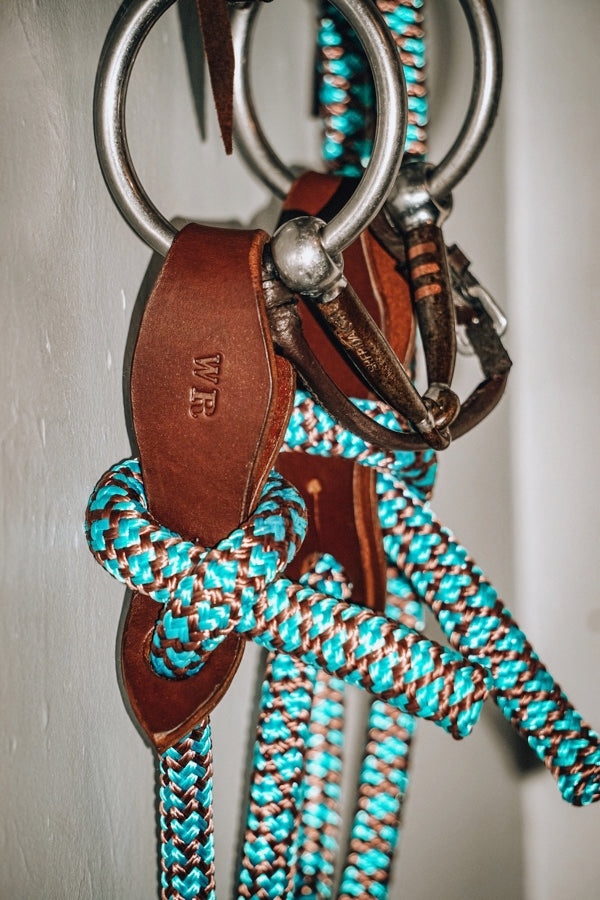 Split Reins - Tie ons - "STARDUST"