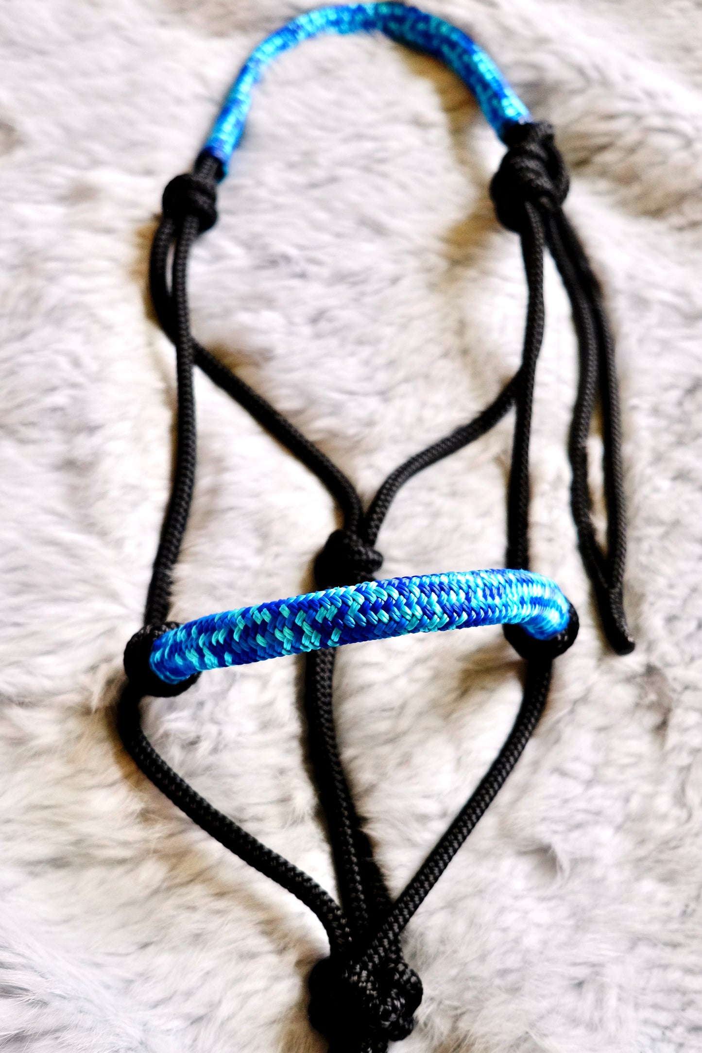 Overlay Halter - "BLACK BASALT X OASIS"