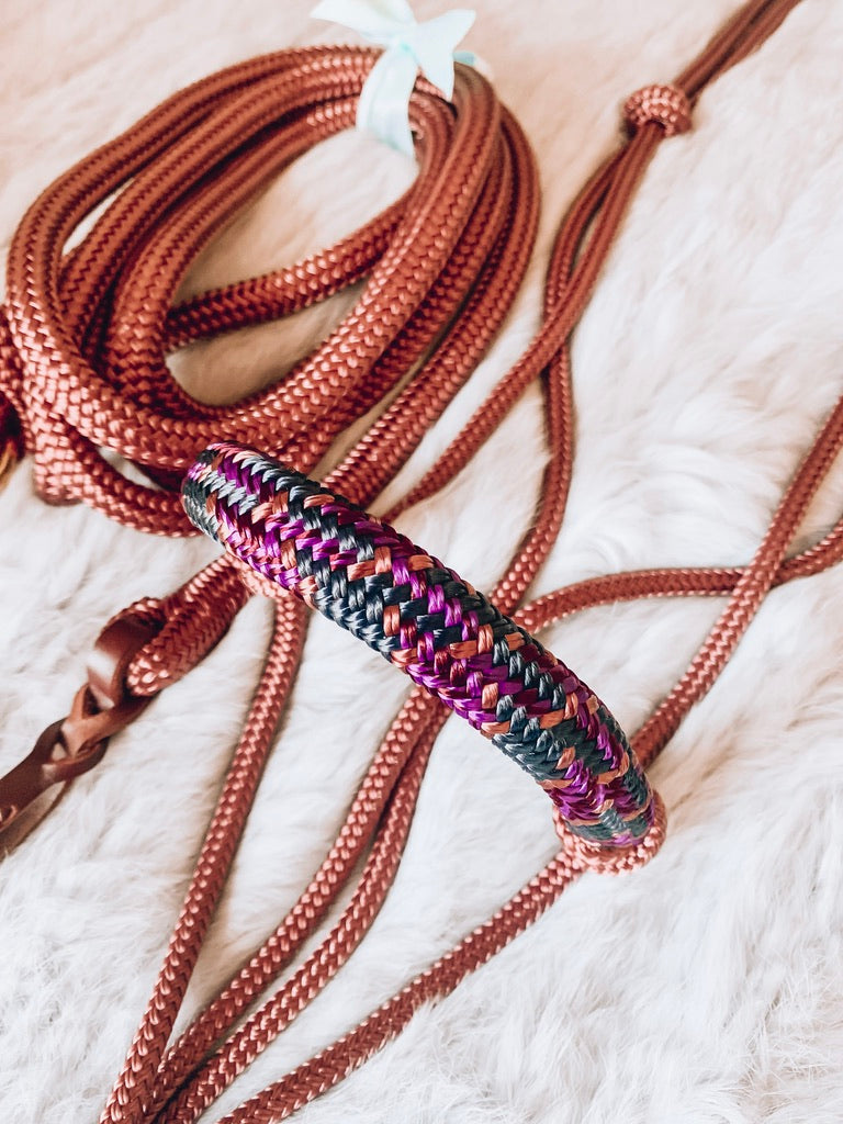 Overlay Halter - "ROSE GOLD X STARLING"