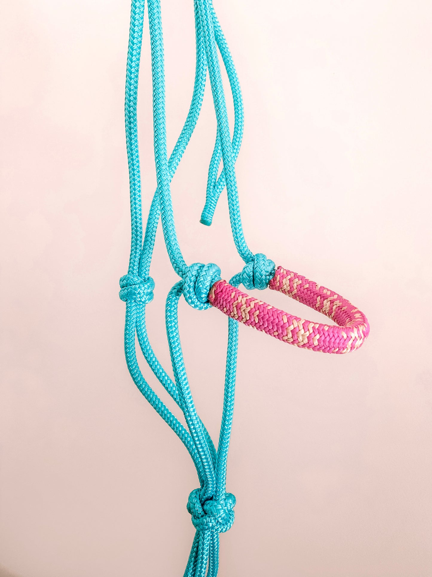 Halo Overlay Halter - "LAGOON X BAHAMA"