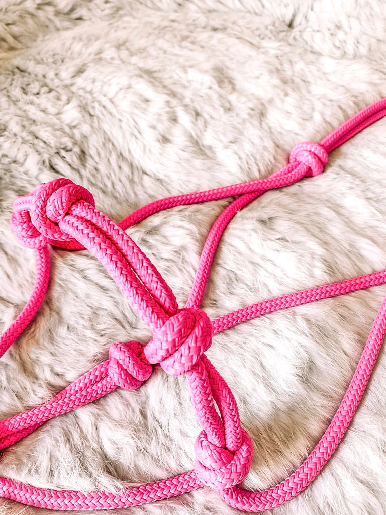 Halo 4 Knot Halter - "FLAMINGO"