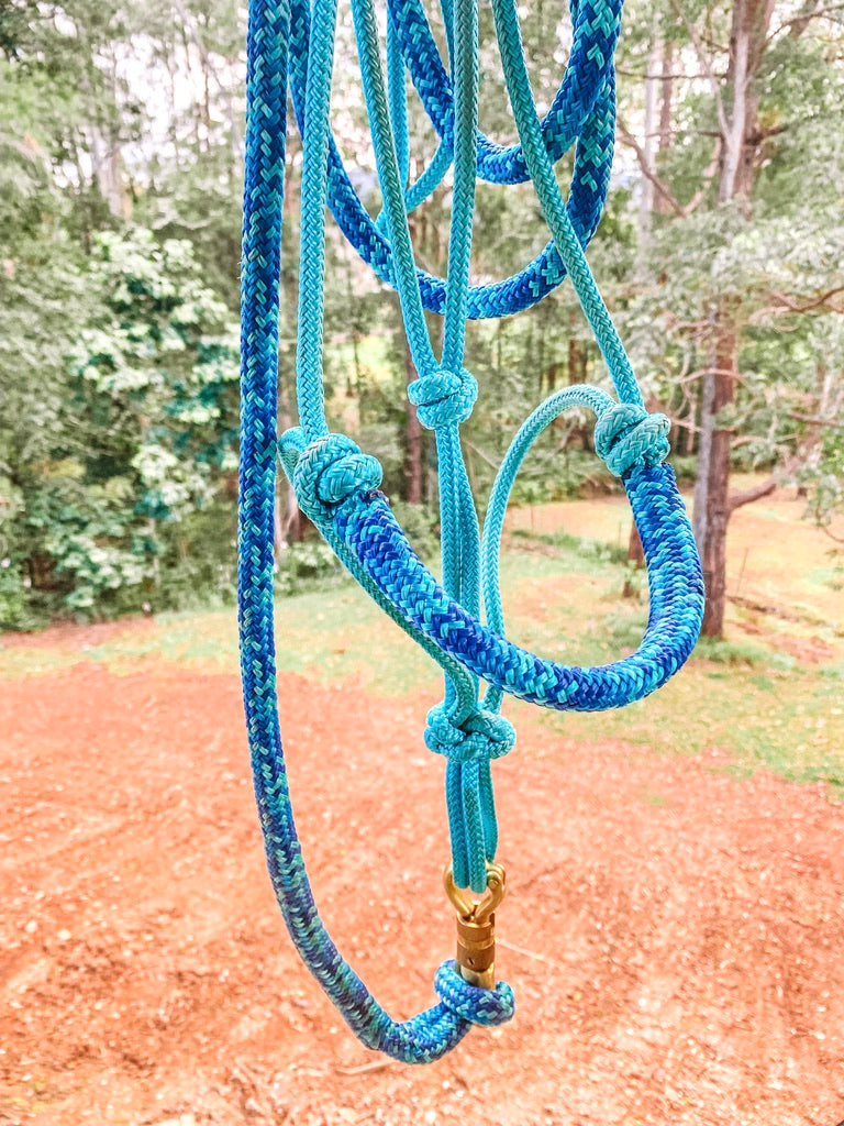 Overlay Halter - "LAGOON X OASIS"