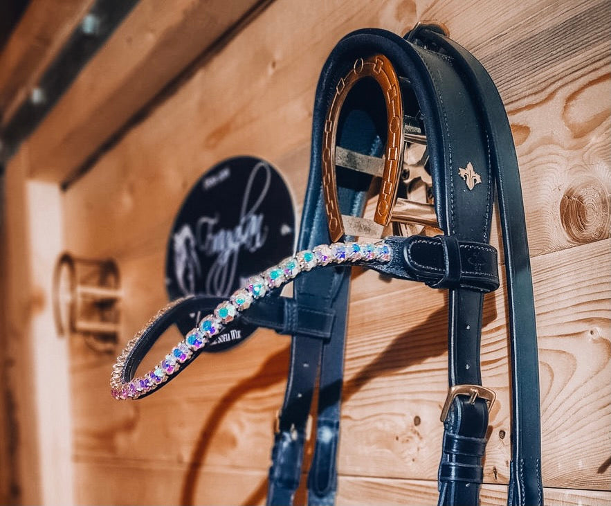 Swarovski Browband "White Rainbow"