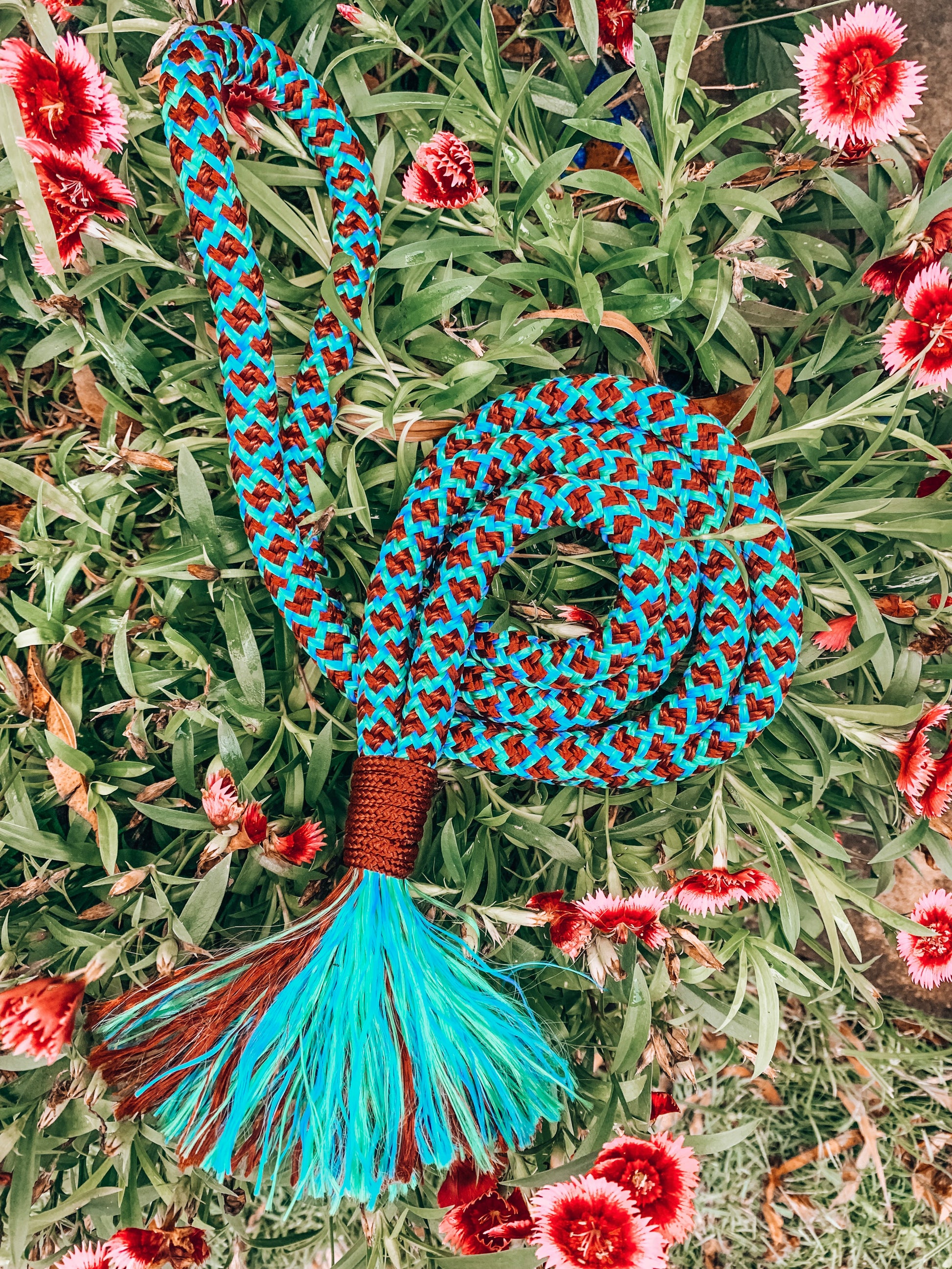 Tassel Neck Rope - "PEACOCK" freeshipping - Wild Rider